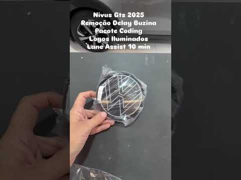 Nivus GTS 2025: logo iluminado + pacote CODE e remoção do delay da buzina