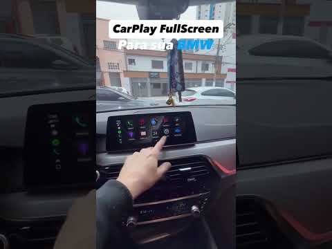 BMW 530 (2018) — CarPlay em Tela Cheia via Coding | Sem Alterações Físicas