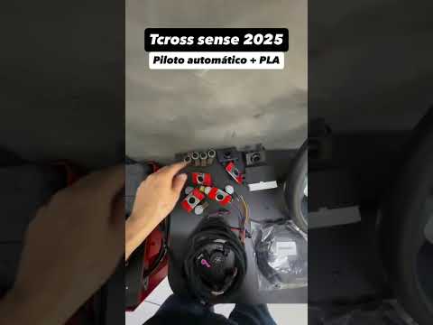 T-Cross 2025: ativamos ACC adaptativo e PLA — piloto automático e estacionamento auto
